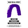 2 Pack Nxtrnd Classic Mouthguard, Custom Fit Sports Mouthpiece for Football, Boxing, MMA, Basketball, Hockey, Lacrosse, Youth & Adult (Purple) view 2