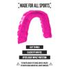 2 Pack Nxtrnd Classic Mouthguard, Custom Fit Sports Mouthpiece for Football, Boxing, MMA, Basketball, Hockey, Lacrosse, Youth & Adult (Pink) view 2