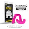 2 Pack Nxtrnd Classic Mouthguard, Custom Fit Sports Mouthpiece for Football, Boxing, MMA, Basketball, Hockey, Lacrosse, Youth & Adult (Pink) view 4