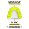 2 Pack Nxtrnd Classic Mouthguard, Custom Fit Sports Mouthpiece for Football, Boxing, MMA, Basketball, Hockey, Lacrosse, Youth & Adult (Neon Yellow) view 3