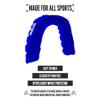 2 Pack Nxtrnd Classic Mouthguard, Custom Fit Sports Mouthpiece for Football, Boxing, MMA, Basketball, Hockey, Lacrosse, Youth & Adult (Blue) view 2