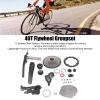 Alomejor 10-Speed Groupset Gear Shift Kit with Shift Rear Derailleur Chain Set for Commuting Travel Road Biking (34T Chainring) view 2