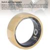 GOWENIC Smart Ring Fitness, Step Counting, Waterproof, Multi Sport Modes, Wearable Smart Ring with SmartHealth App Support for Android and iOS (20#) view 2