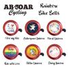 ABSOAR Cycling Space Dance Unicorn Bike Bell for Kids Adults Scooter MTB City Beach Cruiser Road Bike Accessory (Green) view 3