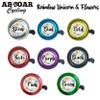 ABSOAR Cycling Space Dance Unicorn Bike Bell for Kids Adults Scooter MTB City Beach Cruiser Road Bike Accessory (Green) view 4