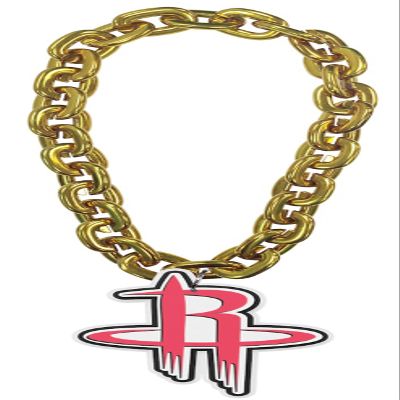 aminco Houston Rockets Fan Chain, Gold