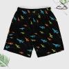 Airplane Mens Swim Trunks with Compression Liner Summer Quick Dry Beach Shorts with Pockets view 4