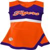 Outerstuff Girls Infant NCAA Cheer Captain Jumper Dress (US, Age, 4 Years, Clemson Tigers) Multicolor view 1