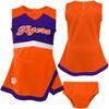 Outerstuff Girls Infant NCAA Cheer Captain Jumper Dress (US, Age, 4 Years, Clemson Tigers) Multicolor view 2