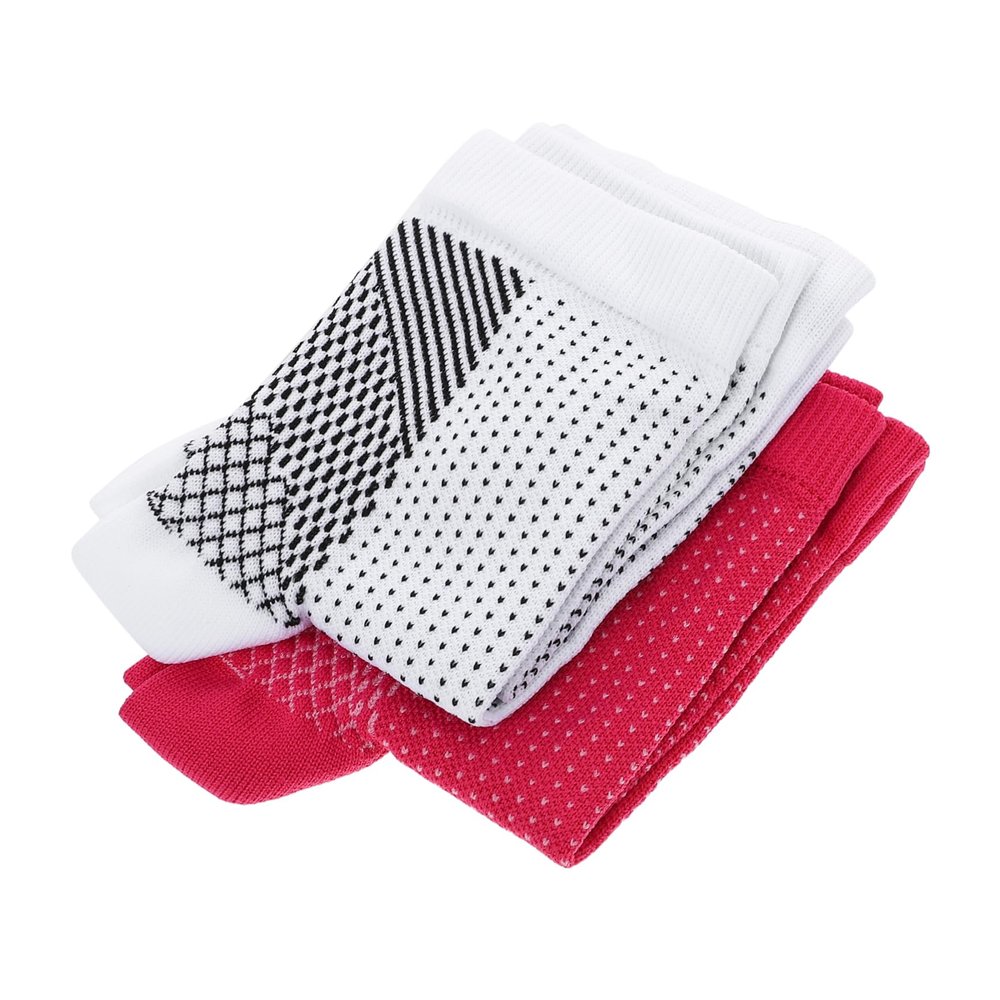 Anneome 4pcs Ankle Support Pads Nylon Ankle Guards for Basketball Badminton Running Cycling Weightlifting