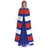 DRTGEDS Russian Flag Halloween Cloak, Hooded Cape Cosplay Costume Adult Robe Cloak For Men And Women view 2