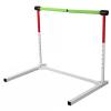 HDYZJQ Adults Youth Kids Hurdles for Track and Field, Detachable Metal Hurdle with 180 Degree Rotatable Foam Pole, Speed and Agility Training Equipment for School Gym Backyard(21-31in) view 1
