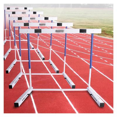 HDYZJQ Track Hurdles High School Adjustable Weight, Speed Training Hurdles Pack of 5 | Plyometric Jump Hurdles Extra Tall, Portable Agility Training Equipment for Courses/PE Class/Racing