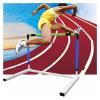 HDYZJQ Pro Track and Field Speed Race Hurdle Blue, 30-42in Height Hurdles Training Equipment for Track, Exercise Adjustable Hurdles for Agility Training view 1