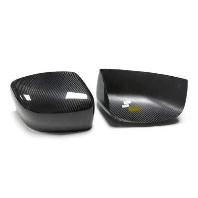 Dry Carbon Fiber Mirror Cover Compatible For Maserati Ghibli Quattroporte Side Rearview Mirror Caps Replacement Styling 2017 2018 2019(2013-2015 Add On)