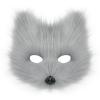 DWUMINXXG Halloween Outfit Faux Fox mask Gloves Plush Fox Tail view 1