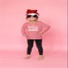 Big Sister Shirt Big Sister Announcement Toddler Shirts Girl Promoted Outfit Baby Girls Heart tee (US, Age, 2 Years, Mauve - Long Sleeve) view 3
