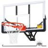 Defulion 54.5" Wall Mounted Basketball Hoop Shatterproof PC Backboard Basketball Goal with Adjustable Height for Garage, Indoor & Outdoor Use view 1