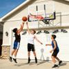 Defulion 54.5" Wall Mounted Basketball Hoop Shatterproof PC Backboard Basketball Goal with Adjustable Height for Garage, Indoor & Outdoor Use view 2