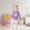 Big Sister Shirt Big Sister Announcement Toddler Shirts Girl Promoted Outfit Baby Girls Heart tee (US, Age, 6 Years, Purple - Long Sleeve) view 2