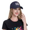 Bah Humbug Baseball Cap Men Women - Classic Trucker Hat Adjustable Plain Hat Navy Blue view 2