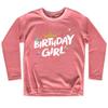 Birthday Girl Shirt Crown 1st First 2nd Two 3rd 4th 5th Toddler Birthday Outfit (US, Age, 4 Years, Mauve - Long Sleeve) view 1