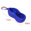 Golf Ball Carrier Bag for Convenient Attachment to Golf Bag, Blue view 3