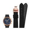 18mm 19mm 20mm 21mm 22mm 23mm 24mm Nylon Canvas Watch Band Universal Bracelet for Men Women Sport fit for Tissot fit for Timex fit for Seiko watch(Black-rose buckle,20mm) view 1