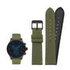 18mm 19mm 20mm 21mm 22mm 23mm 24mm Nylon Canvas Watch Band Universal Bracelet for Men Women Sport fit for Tissot fit for Timex fit for Seiko watch(Green-black pin,18mm) view 1