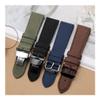 18mm 19mm 20mm 21mm 22mm 23mm 24mm Nylon Canvas Watch Band Universal Bracelet for Men Women Sport fit for Tissot fit for Timex fit for Seiko watch(Green-black pin,18mm) view 3