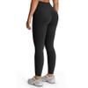 Aoxjox Womens Workout Leggings Metamorph Mid-Rise Hidden Scrunch Tummy Control Gym Training Yoga Pants 27" (Black, Medium) view 2