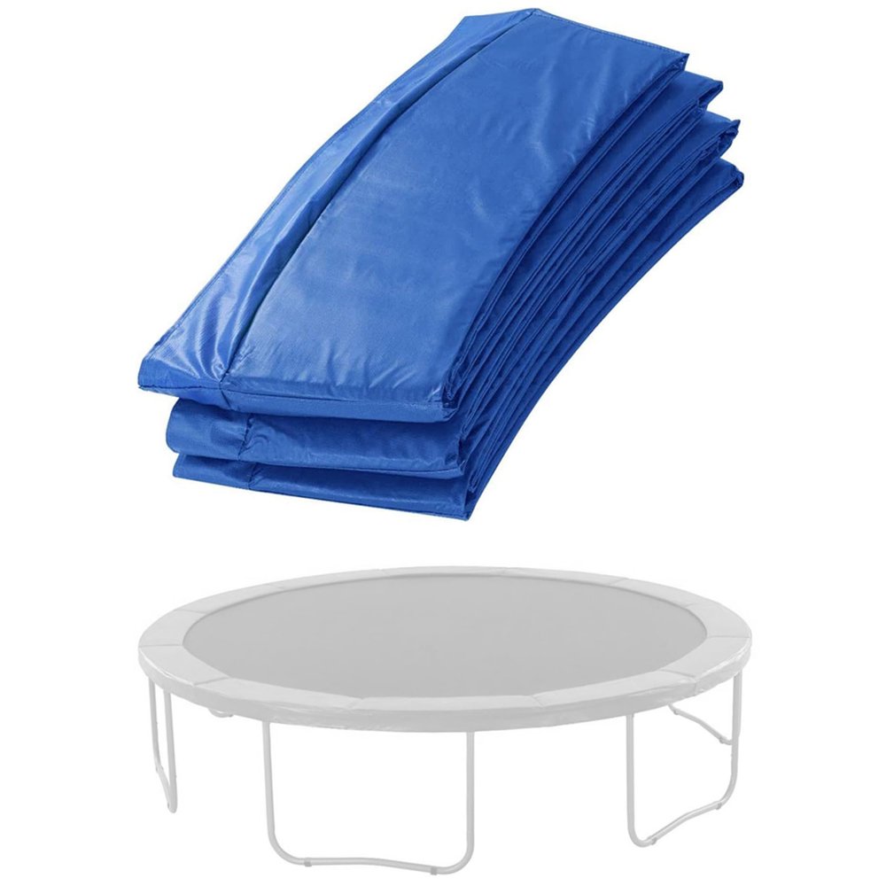 Jorzer Trampoline Spring Cover 8 Ft Waterproof Trampoline Pad Replacement Cover Protective Replacement Parts for Safety Blue, Sports