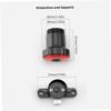 Bike Tail Light Rechargeable Smart Bike Rear Lights Saddle Mounting Brake Sensing Rear LED Accessories for Road, Sports view 4