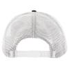 47 Men's Black/White New Orleans Saints Team Unstructured Trucker Adjustable Hat view 2