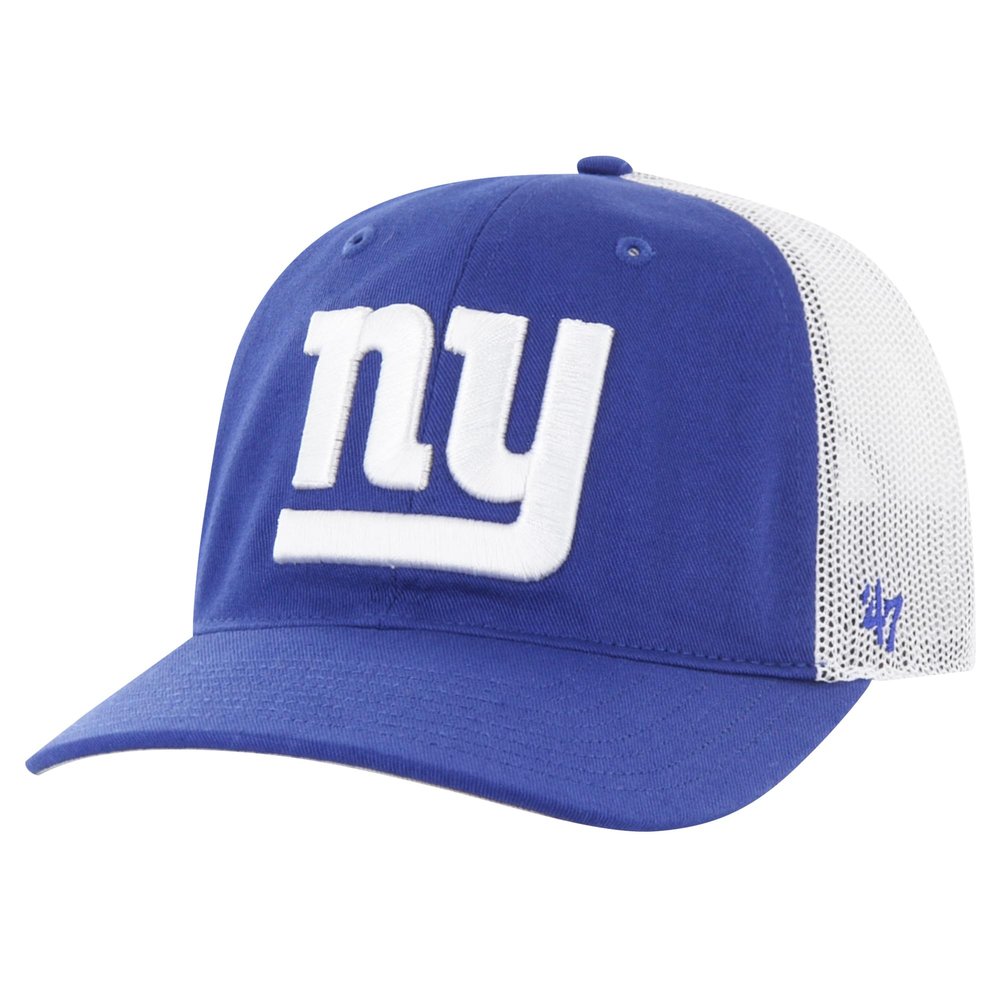 47 Men's Royal/White New York Giants Team Unstructured Trucker Adjustable Hat