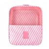 Travel Storage Shoe Box, Three-layer Shoe Bag, Handheld Portable Storage BagPack Travel Shoe Bags, Portable Large Shoe Bags(Peach,1 pack) view 1