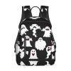 AOLXDE Funny White Ghost Lightweight Outdoor Backpack Functional Bag For Travel Work And Hiking Backpack For Men view 1
