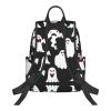 AOLXDE Funny White Ghost Lightweight Outdoor Backpack Functional Bag For Travel Work And Hiking Backpack For Men view 3