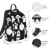 AOLXDE Funny White Ghost Lightweight Outdoor Backpack Functional Bag For Travel Work And Hiking Backpack For Men view 4