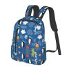 AOLXDE Penguin Turtle Lightweight Outdoor Backpack Functional Bag For Travel Work And Hiking Backpack For Men view 2