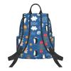 AOLXDE Penguin Turtle Lightweight Outdoor Backpack Functional Bag For Travel Work And Hiking Backpack For Men view 3