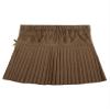 Sywiyi Kids Girls Pleated Skirts High Waist Bowknot Short Skirt School Uniform Summer Mini Skirt Coffee 2-3 Years view 4