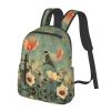 AOLXDE Flower And Bird Lightweight Outdoor Backpack Functional Bag For Travel Work And Hiking Backpack For Men view 2