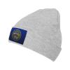 MULIHU Mesh Style Flag of Nebraska Beanie Hat for Men Women Winter Warm Knit Hats Ski Hat Skull Cap Gray view 1