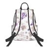 AOLXDE Grape Leaves Lightweight Outdoor Backpack Functional Bag For Travel Work And Hiking Backpack For Men view 3