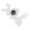 Nurnesy Clear Plastic Pool Plastic Billiard Bridge Bridge Pool Stick Holder Acrylic Billiard Bridge view 3