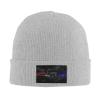 MULIHU Smoke Style Thin Line Red White Blue Flag Beanie Hat for Men Women Winter Warm Knit Hats Ski Hat Skull Cap view 2