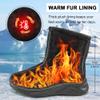 Ecetana Womens Winter Boots Snow Waterproof Ankle Booties with Fur Lined Warm Anti-Slip Comfortable Zipper Outdoor Walking Shoes view 4
