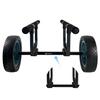JOIERW Heavy Duty Kayak Cart, Width Adjustable Canoe Cart with 12inch Flatfree Beach Wheels Boat Dolly Cart Transport Carrier view 3