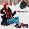 Ecetana Womens Winter Boots Snow Waterproof Ankle Booties with Fur Lined Warm Anti-Slip Comfortable Zipper Outdoor Walking Shoes view 2